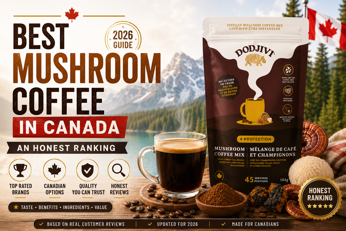 Best Mushroom Coffee in Canada (2026): An Honest Ranking