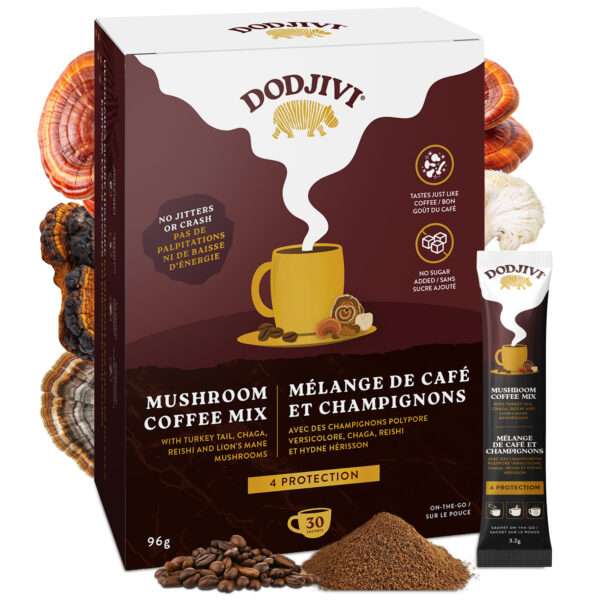 Mushroom Coffee with Immune-Boosting Chaga & Turkey Tail-stick pack